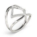 Diamond Fashion Ring, in Platinum - 84713