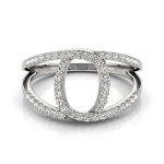 Diamond Fashion Ring, in White Gold - 84717