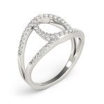 Diamond Fashion Ring, in Platinum - 84717