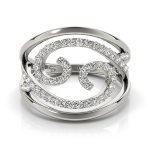 Diamond Fashion Ring, in Sterling Silver - 84719