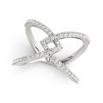 Diamond Fashion Ring, in Platinum - 84720