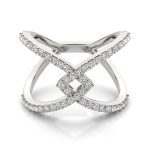 Diamond Fashion Ring, in White Gold - 84720