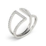 Diamond Fashion Ring, in White Gold - 84724