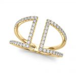 Diamond Fashion Ring, in Yellow Gold - 84724