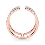 Diamond Fashion Ring, in Rose Gold - 84725