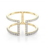 Diamond Fashion Ring, in Yellow Gold - 84725