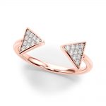 Diamond Fashion Ring, in Rose Gold - 84726