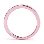 Prong Set Wedding Ring, in Rose Gold - 50935