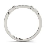 Diamond Wedding Ring, in Platinum - 50938