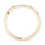 Diamond Wedding Ring, in Yellow Gold - 50938