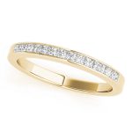 Diamond Wedding Ring, in Yellow Gold - 50945