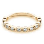 Diamond Wedding Ring, in Yellow Gold - 50948