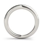 Channel Set Wedding Ring, in Sterling Silver - 50933