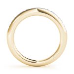 Channel Set Wedding Ring, in Yellow Gold - 50933