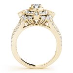 Vintage Engagement Ring, Round Shape, in Yellow Gold - 84819