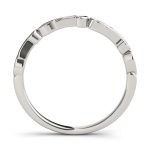 Diamond Wedding Ring, in Platinum - 51049