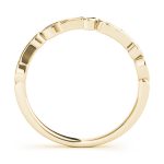 Diamond Wedding Ring, in Yellow Gold - 51049