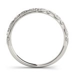 Diamond Wedding Ring, in Sterling Silver - 51065