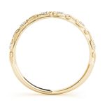 Diamond Wedding Ring, in Yellow Gold - 51065