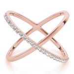 Diamond Fashion Ring, in Rose Gold - 84802