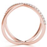 Diamond Fashion Ring, in Rose Gold - 84802