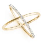 Diamond Fashion Ring, in Yellow Gold - 84802