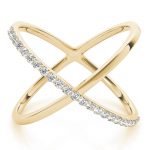 Diamond Fashion Ring, in Yellow Gold - 84802