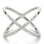 Diamond Fashion Ring, in Platinum - 84803