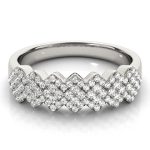 Diamond Fashion Ring, in White Gold - 84857