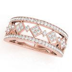 Diamond Fashion Ring, in Rose Gold - 84860