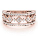 Diamond Fashion Ring, in Rose Gold - 84860