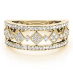 Diamond Fashion Ring, in Yellow Gold - 84860