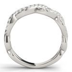 Fashion Wedding Ring, in Sterling Silver - 84861