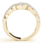 Double Row Wedding Ring, in Yellow Gold - 84863