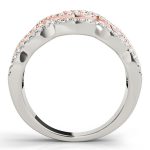 Fashion Wedding Ring, in Rose Gold - 84864