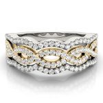 Fashion Wedding Ring, in Yellow Gold - 84864