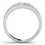 Diamond Fashion Ring, Round Shape, in White Gold - 84868