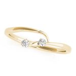 Diamond Wedding Ring, in Yellow Gold - 50205