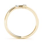 Diamond Wedding Ring, in Yellow Gold - 50205