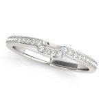 Diamond Wedding Ring, in Platinum - 84323