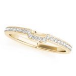 Diamond Wedding Ring, in Yellow Gold - 84323