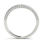 Diamond Wedding Ring, in Platinum - 84324