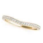 Diamond Wedding Ring, in Yellow Gold - 84324