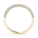 Diamond Wedding Ring, in Yellow Gold - 84324