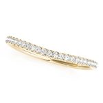 Diamond Wedding Ring, in Yellow Gold - 51031