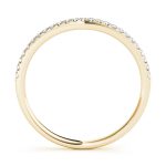 Diamond Wedding Ring, in Yellow Gold - 51031