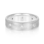 Men's Heavy Wedding Band, in Sterling Silver - ND18115H