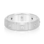 Men's Heavy Wedding Band, in Platinum - ND18118H