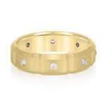 Men's Heavy Wedding Band, in Yellow Gold - ND18118H