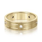 Men's Heavy Wedding Band, in Yellow Gold - ND18119H